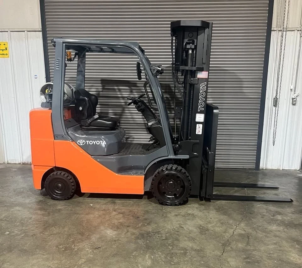 Yellow Forklift